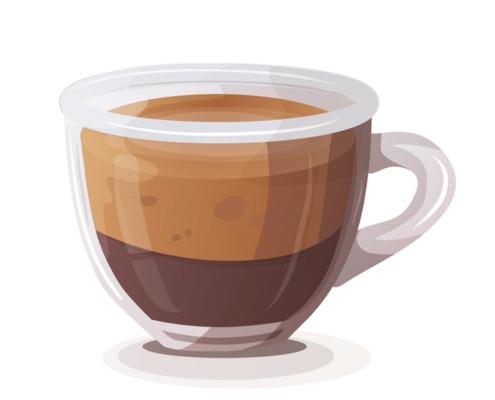Vektor-Illustration-Kaffee